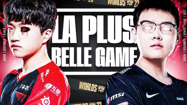 T1 vs JDG🏆LA PLUS BELLE GAME & LES 2 PLUS GROS OUTPLAY DES WORLDS ! (ILS ONT ECRIT L' HISTOIRE)