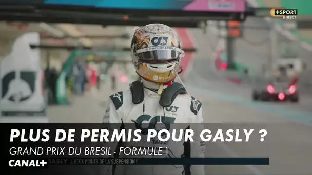 Le permis de Pierre Gasly suspendu ? - Grand Prix du Brésil - F1