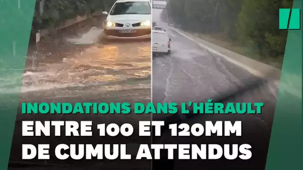 À Montpellier, les violentes pluies ont provoqué des inondations en moins de 2h