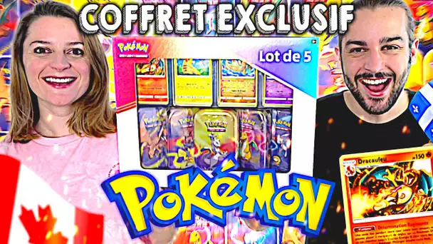 ON A RECU DES COFFRETS POKEMON EXCLUSIF AU CANADA GRACE A UN ABONNE QUEBECOIS !