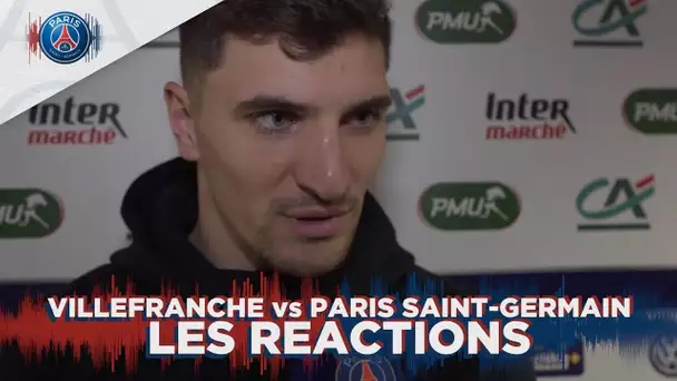 VILLEFRANCHE vs PARIS SAINT-GERMAIN: LES REACTIONS (FR)