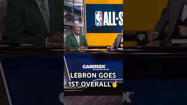LeBron James goes first overall in the All-Star draft