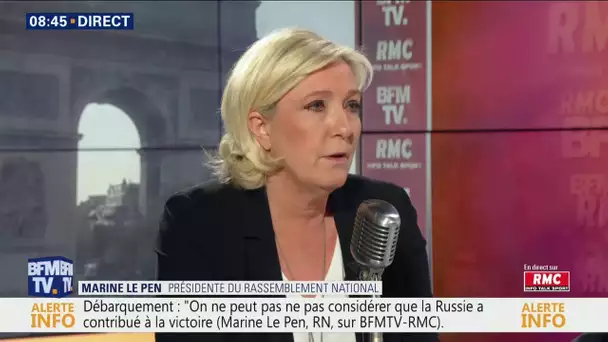 'Le résultat de Yannick Jadot n&#039;est pas si spectaculaire que cela' - Marine Le Pen