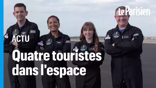 SpaceX : qui sont les quatre civils américains envoyés dans l'espace ?