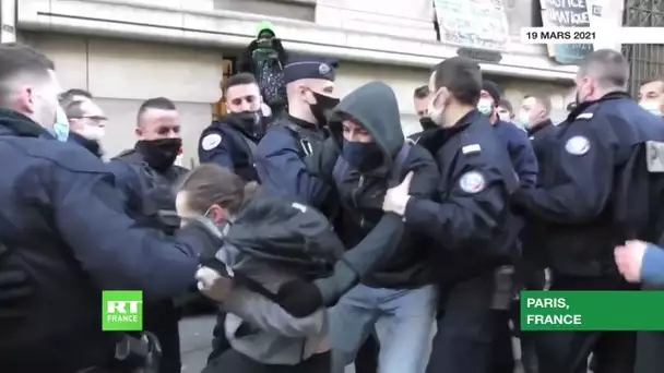 France : tensions avec la police lors d'une manifestation pour le climat