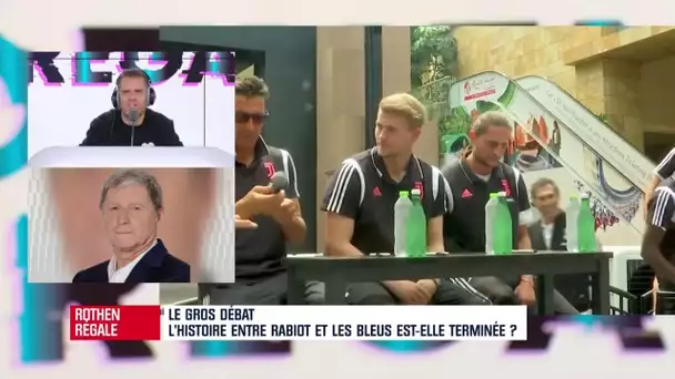 "Comment se fait-il qu'il n'y a jamais de discussion entre Deschamps et Rabiot ?" s'interroge Rothen