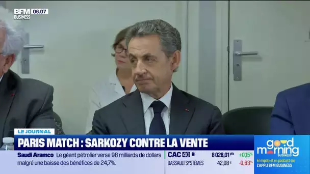 Paris Match: Nicolas Sarkozy contre la vente