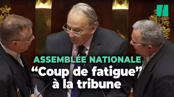 Ce député parvient à conclure son intervention sur le Proche-Orient malgré « un coup de fatigue »