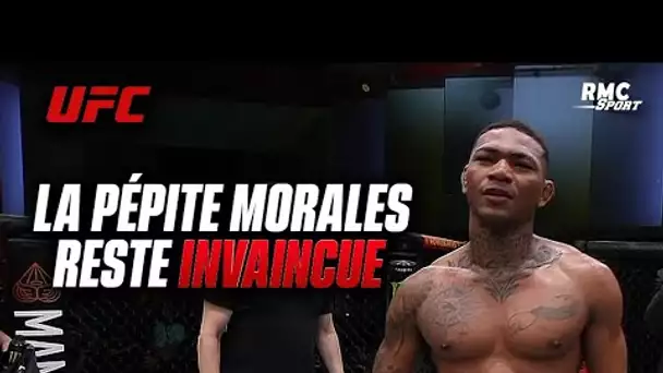 Résumé UFC : La victoire en patron de la pépite Morales, qui reste invaincue chez les -77kg