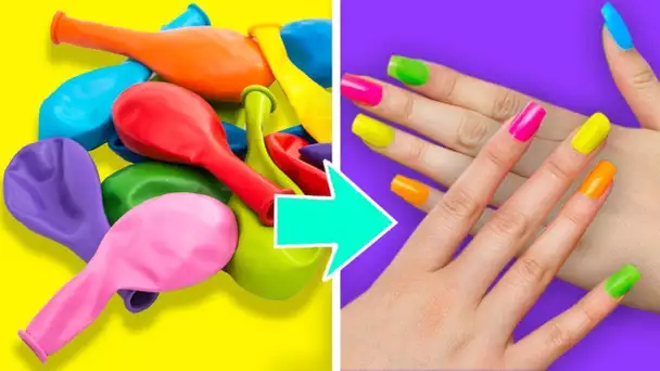 24 ASTUCES INCROYABLEMENT FACILES POUR TES ONGLES ET DES IDÉES DE MANUCURE