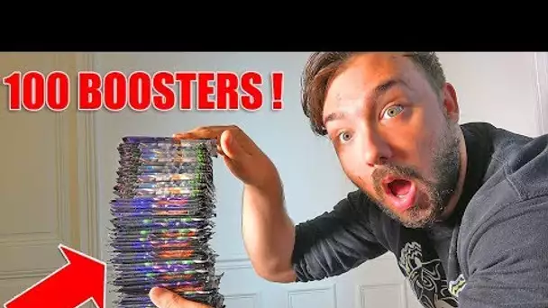 100% IMPOSSIBLE SHINY ! MEGA Ouverture de 100 BOOSTERS POKEMON DESTINNESES OCCULTES #3