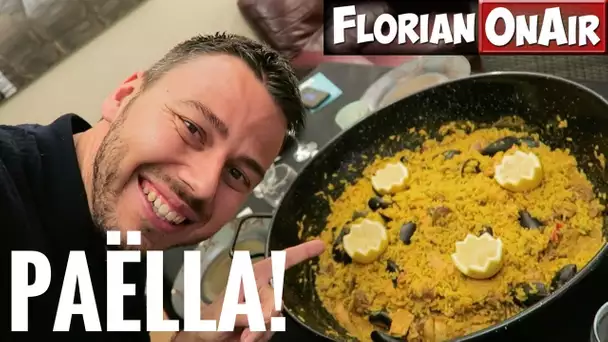 Une GROSSE PAELLA maison par un abonné ! - VLOG #523