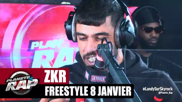 [Exclu] ZKR "Freestyle 8 janvier" #PlanèteRap
