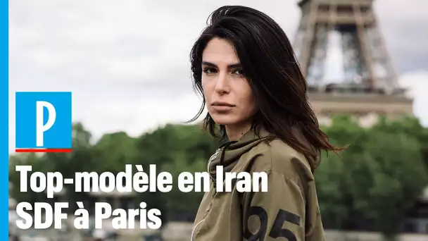 Negzzia, top-modèle en Iran, SDF à Paris