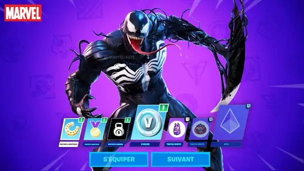 LE SKIN VENOM, DES V-BUCKS ET DES EMOTES A GAGNER SUR FORTNITE ! (FORTNITE NEWS RECOMPENSES)