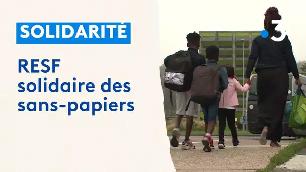 RESF solidaire des sans-papiers : "On dort dans des escaliers, parfois par terre et ça fait mal"