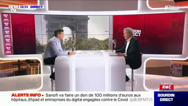 "Chez Sanofi pas de chômage partiel, pas d'aide d'Etat" assure le président de Sanofi France