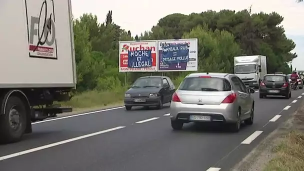 Hérault : haro sur les panneaux publicitaires en zone rurale