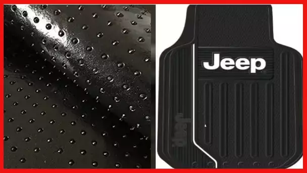 Plasticolor 001469R01 Jeep Black Universal Floor Mat