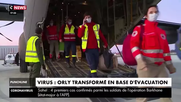 Coronavirus : Orly transformé en base d'évacuation