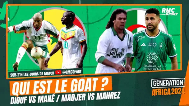 CAN 2023 : Diouf x Mané, Madjer x Mahrez... Le goat selon Faty et Acherchour (Generation Africa)