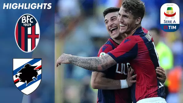 Bologna 3-0 Sampdoria | Trionfo prezioso che potrebbe valere la salvezza | Serie A