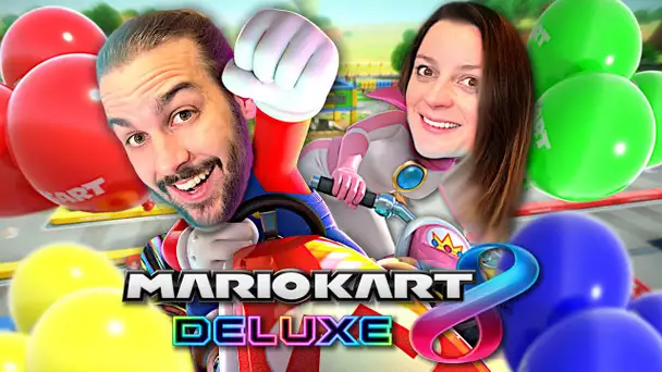 BATAILLE DE BALLONS SUR MARIO KART 8 DELUXE NINTENDO SWITCH !