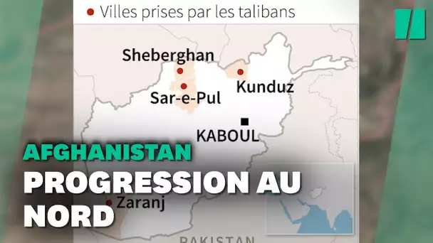 En Afghanistan, les talibans s'emparent de plusieurs grandes villes