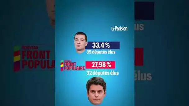Législatives : les résultats définitifs, parti par parti