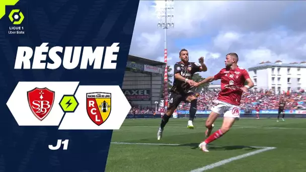 STADE BRESTOIS 29 - RC LENS (3 - 2) - Résumé - (SB29 - RCL) / 2023/2024