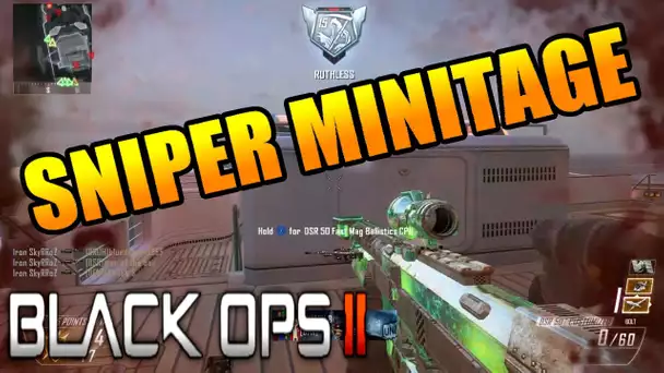 Sniper Minitage #4 | Black ops 2 | Iron SkyRRoZ