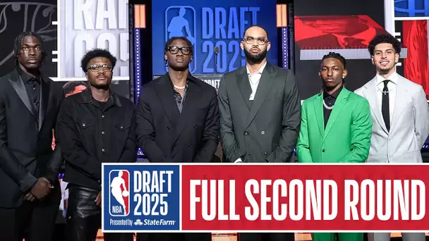 All 30 Second Round Picks of the 2025 NBA Draft