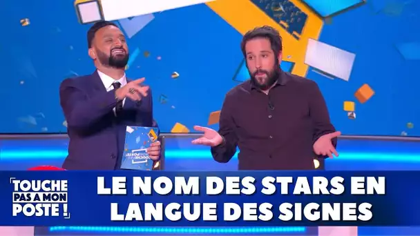 Un traducteur donne le nom des stars en langue des signes