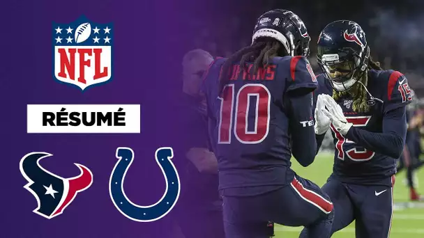 Résumé NFL : Le choc pour les Texans face aux Colts