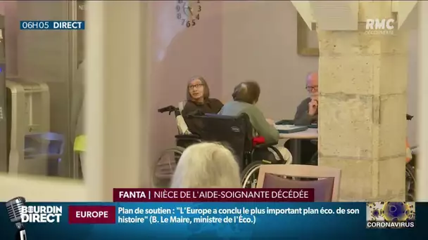 La 1ère aide-soignante travaillant dans un EHPAD officiellement décédée