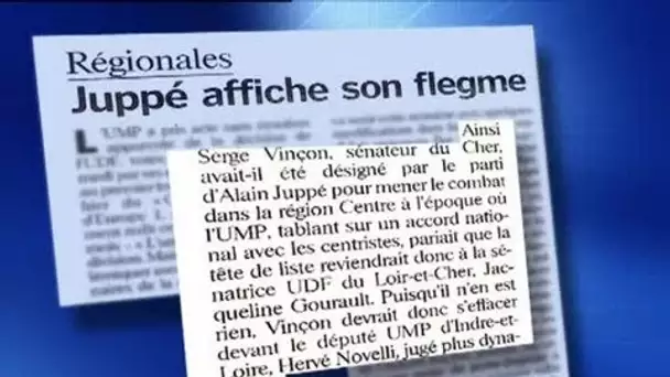 Interview : Serge Vincon UMP / régionales