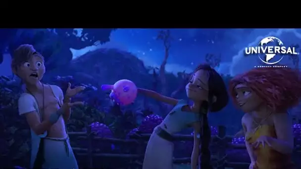 Les Croods 2 : Une Nouvelle Ère Extrait "Guy tombe sur Eep et Aurore" VOST [Actuellement au cinéma]