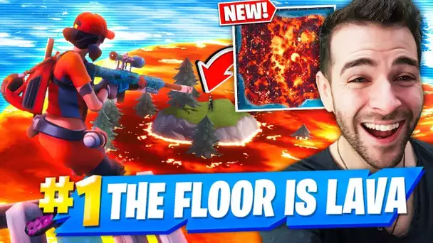 MA PREMIERE GAME DE FLOOR IS LAVA J&#039;ETAIS CHOQUÉ PAR CA!