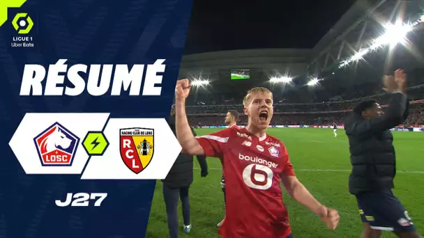 LOSC LILLE - RC LENS (2 - 1) - Résumé - (LOSC - RCL) / 2023/2024