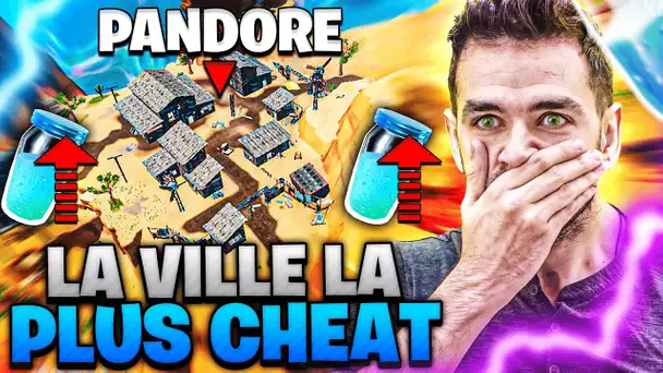🔥SURPRIS DE MA 1ERE FOIS DANS LA ZONE "PANDORE" = LA PLUS CHEAT DE LA MAP (SHIELD INFINI)! Fortnitz