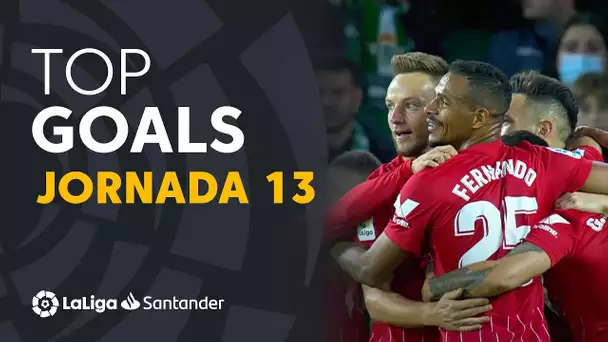 Todos los goles de la jornada 13 de LaLiga Santander 2021/2022