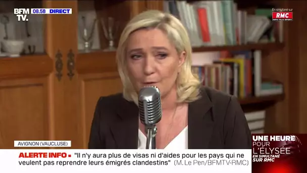 Le Pen : "Je ne parle pas de génocide à Boutcha mais il est sûr qu'il s'agit de crimes de guerre "