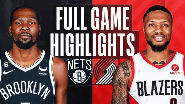 NETS at TRAIL BLAZERS | FULL GAME HIGHLIGHTS | November 17, 2022