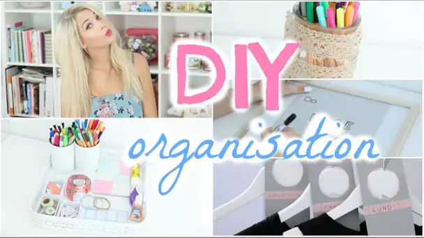 [ DIY n°7 ] : 4 DIY Organisation À FAIRE ABSOLUMENT !