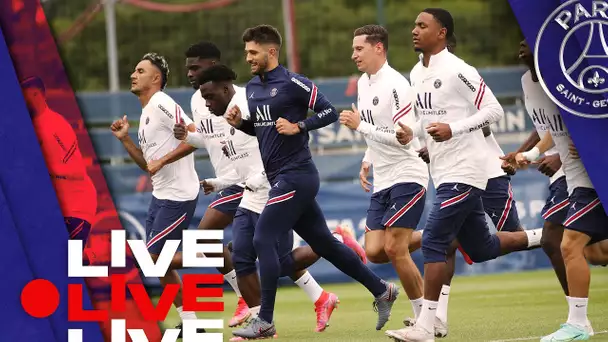 ⚽️ L'entraînement des parisiens en live et la conférence de presse de Idrissa Gueye 🔴🔵