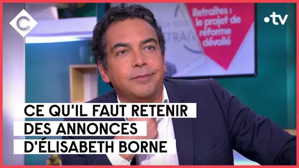 La retraite à 64 ans - L’édito de Patrick Cohen - C à vous - 10/01/2023