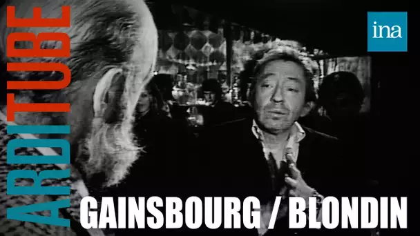Quand Serge Gainsbourg rencontre Antoine Blondin chez Thierry Ardisson | INA Arditube