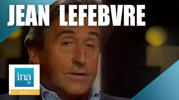 Jean Lefebvre "Je suis devenu acteur par hasard" | Archive INA