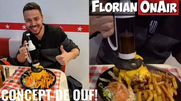 BUZZ aux States! Une SERINGUE de CHEDDAR dans un BURGER ! VLOG #761