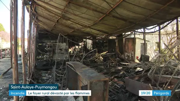 Saint-Aulaye : le foyer rural ravagé par un incendie
